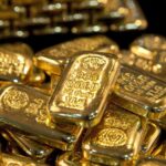 قیمت طلای جهانی در اوج چهار هفته گذشته